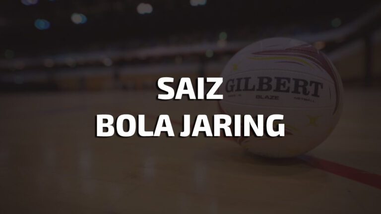 📐 Saiz Bola Jaring • PanduanSaiz.com