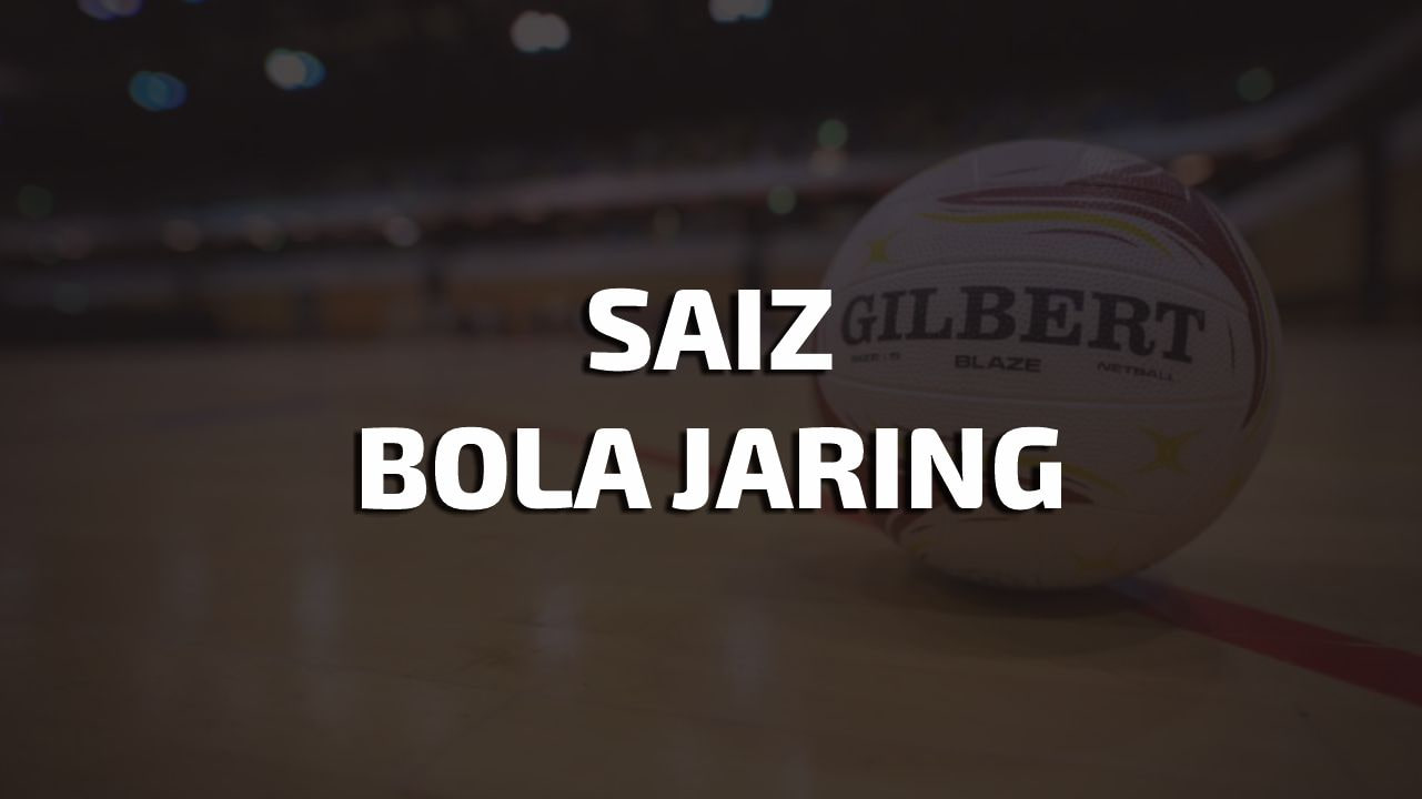 saiz bola jaring