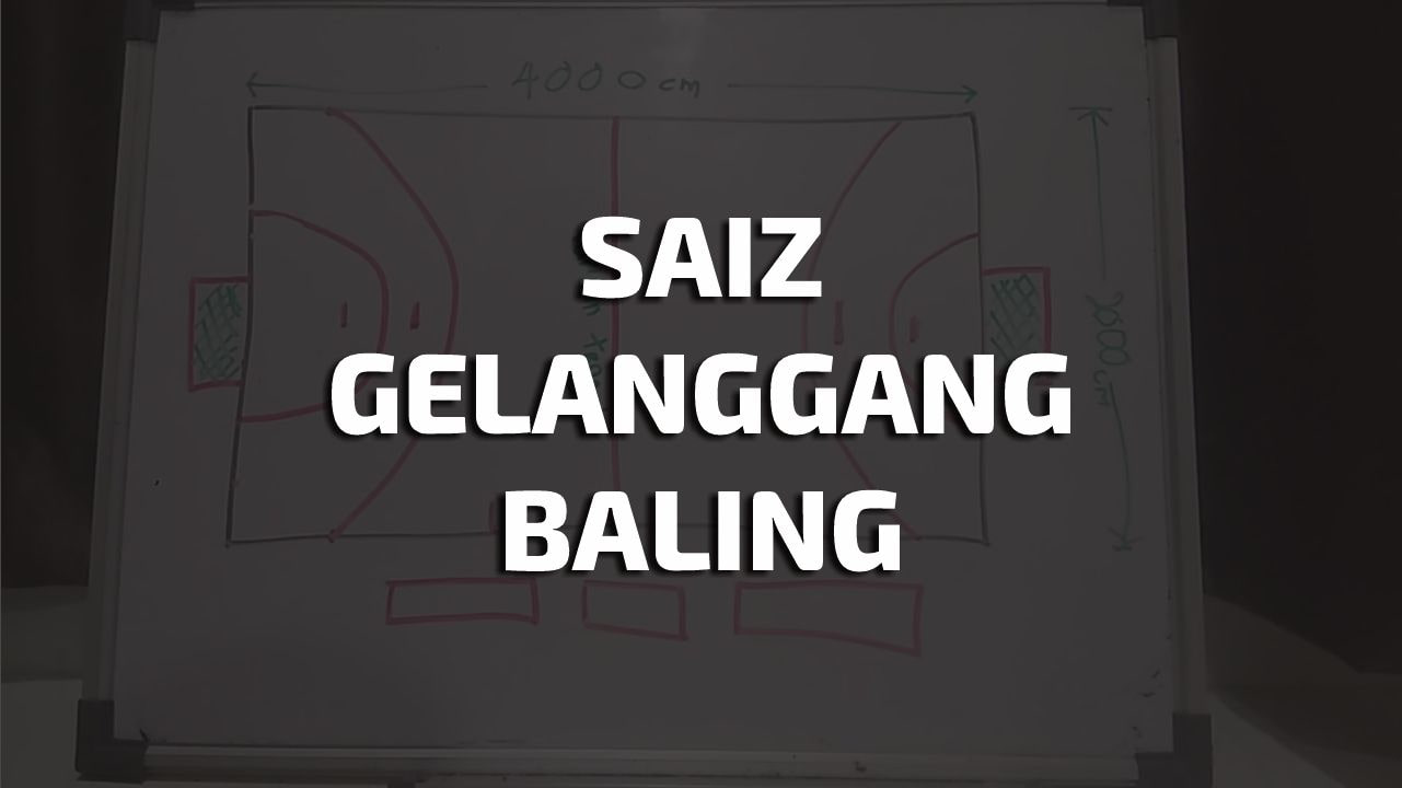 saiz gelanggang bola baling