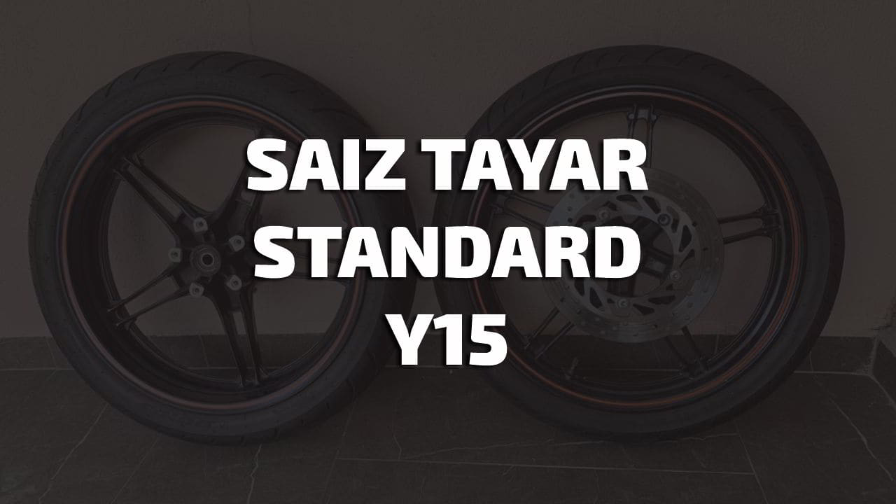 saiz tayar standard y15