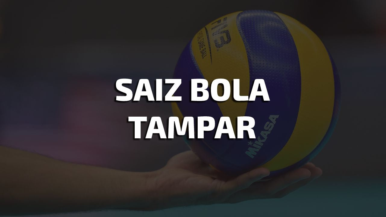 saiz bola tampar