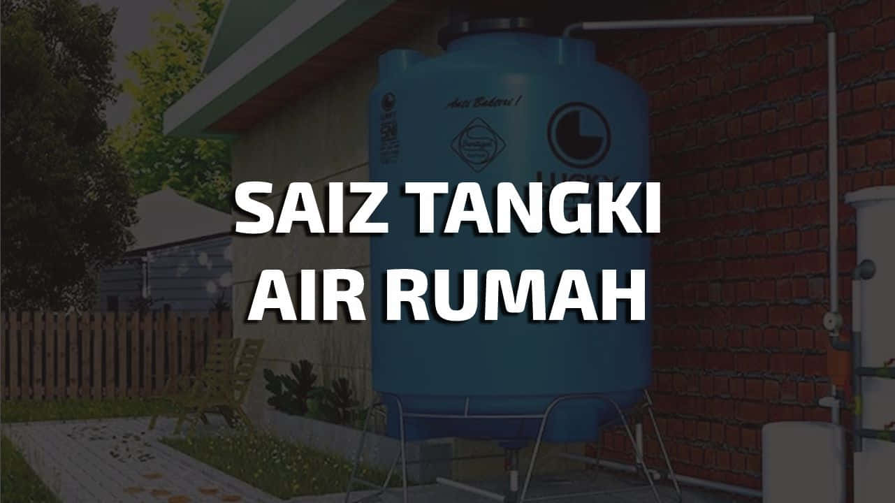 saiz tangki air rumah