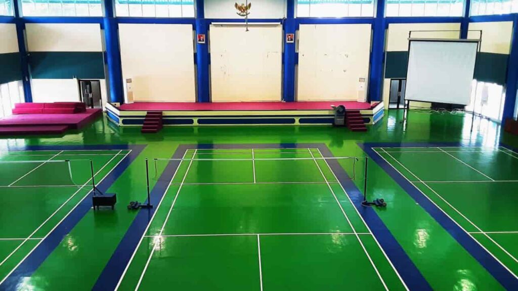 berapakah saiz court badminton