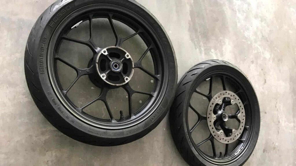 pilihan tayar aftermarket untuk rs150r