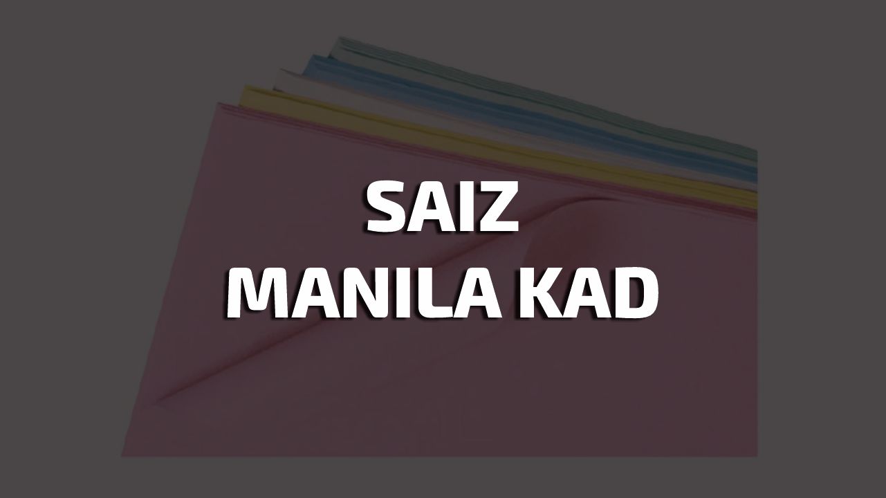 saiz manila kad