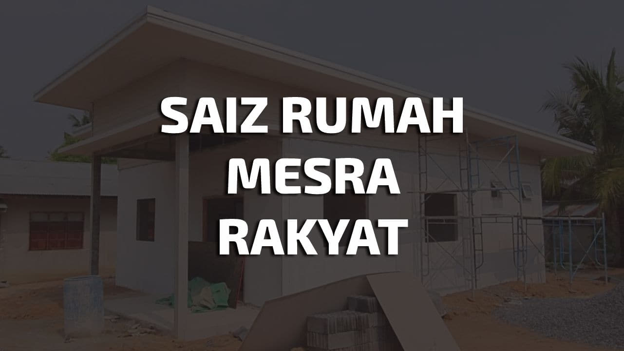 saiz rumah mesra rakyat