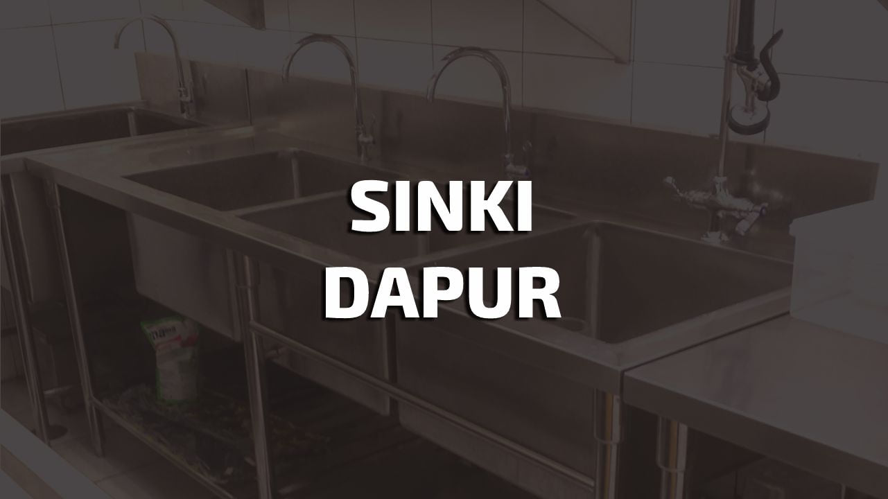 saiz sinki dapur