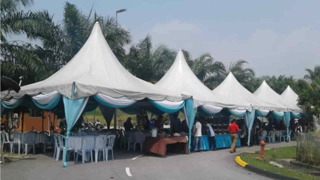 jenis popular khemah kenduri