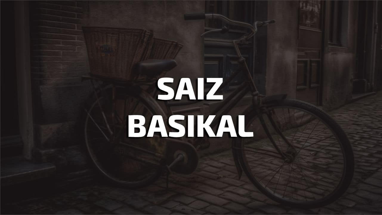 saiz basikal