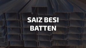 saiz besi batten